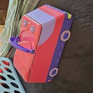 Vintage Pound Puppies Playset Circus Van